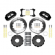 Kit HONDA Civic disque fendu WILWOOD - 2