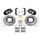Kit 1 PORSCHE 911 superlite disque percé WILWOOD - 2