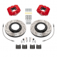 Kit avant D31 disque percé WILWOOD - 4