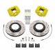 Kit 1 avant D45 disque percé WILWOOD - 6