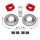 Kit 2 avant D45 disque plein WILWOOD - 4