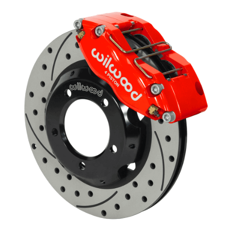 Kit Jaguar XKE disque percé WILWOOD - 3