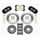 Kit BMW E46 étrier W6AR disque plein WILWOOD - 2