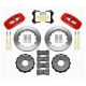 Kit BMW E46 étrier W6AR disque plein WILWOOD - 4