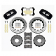 Kit BMW E46 étrier W6AR disque percé WILWOOD - 2