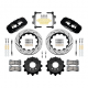 Kit arrière BMW E90 3 disque percé WILWOOD - 2