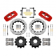 Kit arrière BMW E90 3 disque percé WILWOOD - 4