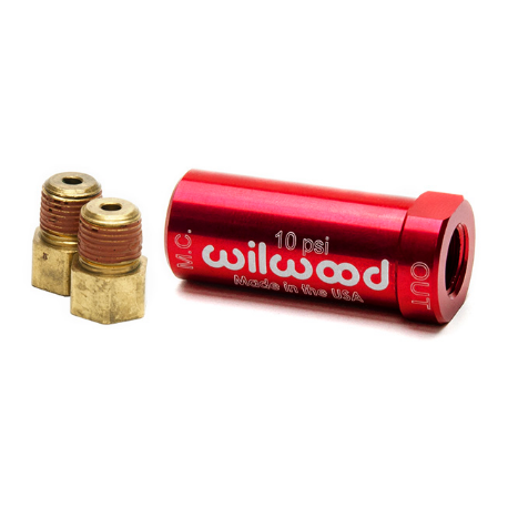 Soupape Wilwood 10psi avec raccord WILWOOD - 1