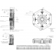 Mécanisme TILTON métallique 7.25" OT-II Heavy duty TILTON - 3