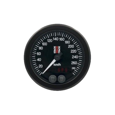 Compteur de Vitesse GPS Stack 0-290km/h Diamètre 88mm - 1