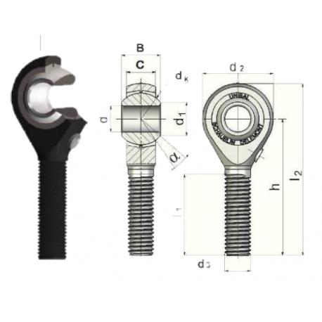 Rotule UNIBAL SMGM 51 - 1