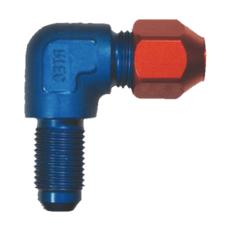 Raccord de rampe d'injection 90° - 1