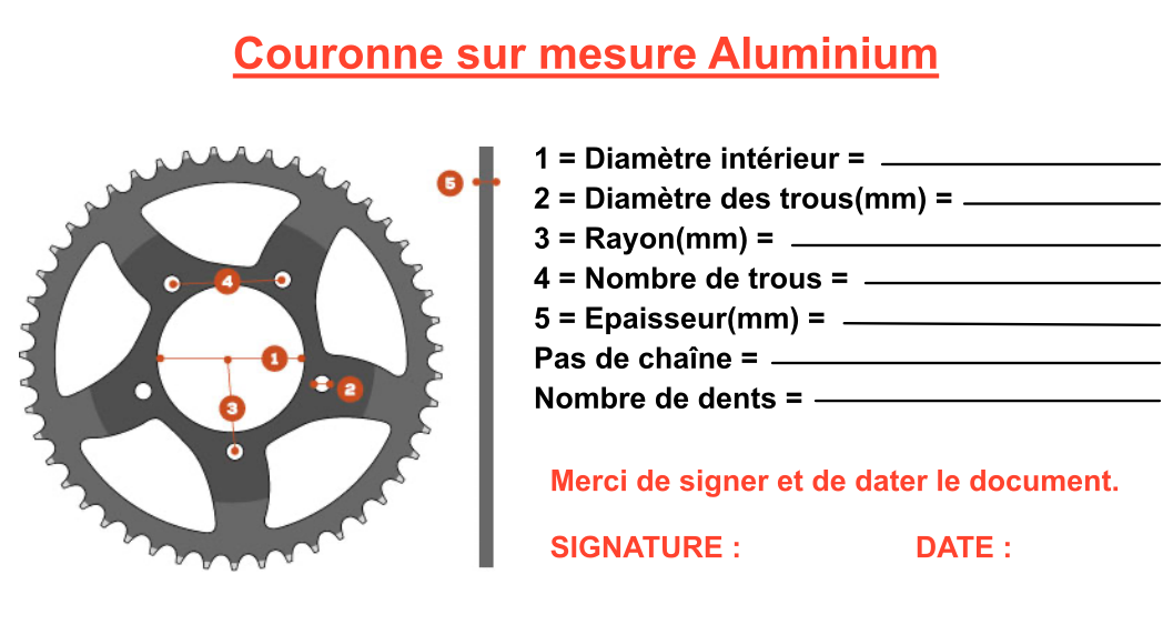 Protege couronne Puig Kymko AK550 17-23 anneau de protection