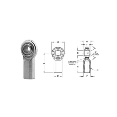 Rotule FK Gauche SCFL-T - 1