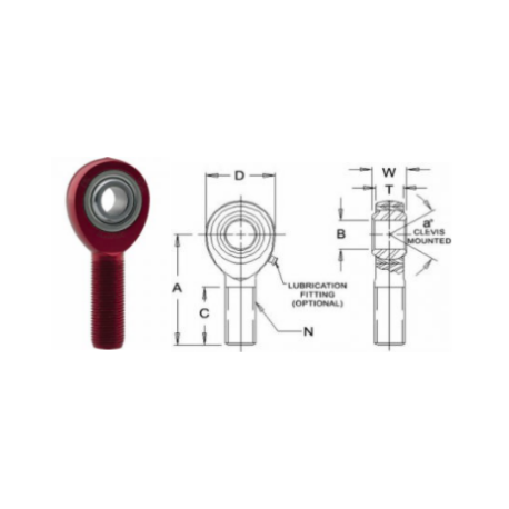 Rotule FK Droite ALRSM - 1