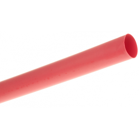Gaine thermorétractable 9 mm rouge - 1