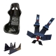 Kit baquet fibre ORT + Harnais ORT - 1