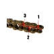 Chaine DID Pro 520 VX3 70 maillons - 4