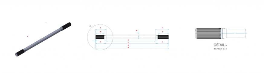 Arbres de transmission sur mesure